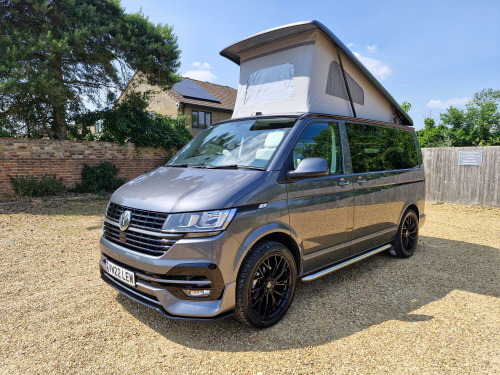 Volkswagen Camper T6.1 2.0 TDI 110PS HIGHLINE EU6 TAILGATE DIESEL HEATER SOLAR KIT 4 BERTH PO