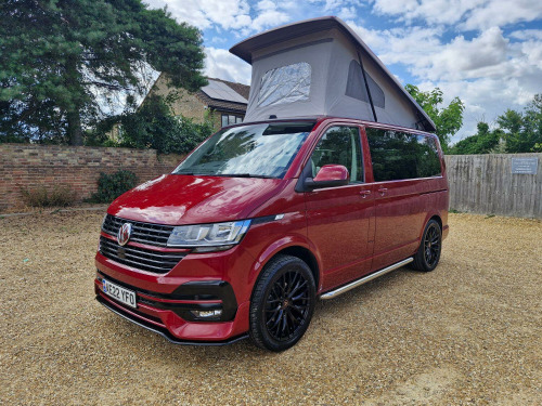 Volkswagen Camper T6.1 2.0 TDI 150PS DSG HIGHLINE TAILGATE DIESEL HEATER SOLAR KIT LUXURY CAM