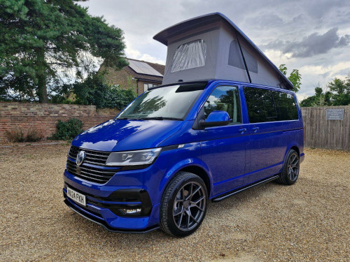 Volkswagen Camper T6.1 2.0 TDI 110PS HIGHLINE DIESEL HEATER SOLAR KIT RIB BED LED HEADLIGHTS