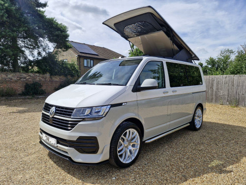 Volkswagen Camper T6.1 2.0 TDI 110PS EURO 6 TAILGATE DIESEL HEATER SOLAR KIT RIB BED LUXURY C