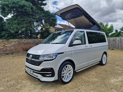 Volkswagen Camper  T6.1 2.0 TDI 110PS HIGHLINE DIESEL HEATER SOLAR KIT RIB BED LED HEADLIGHTS 