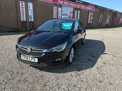 Vauxhall Astra  1.6 CDTi ecoTEC BlueInjection Tech Line Nav