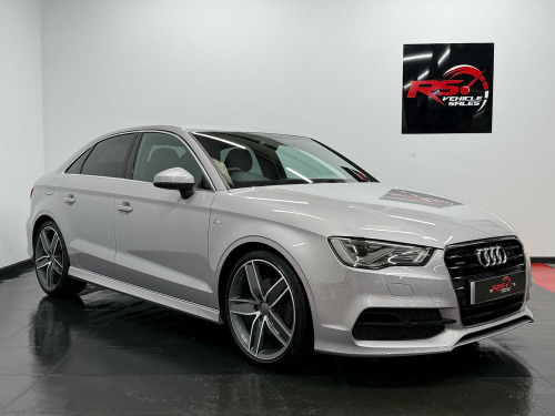 Audi A3  2.0 TDI S line S Tronic Quattro Euro 6 (s/s) 4dr (Nav)