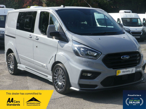 Ford Transit  2.0 Transit Custom MS-RT Crew Van DCiV 320 L1 2.0L EcoBlue 170PS FWD 6 Spee