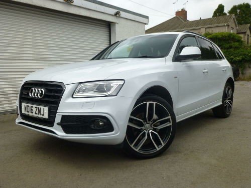 Audi Q5  2.0 TDI 187 BHP QUATTRO S LINE + 7 SPD AUTO EURO6 ULEZ SUV