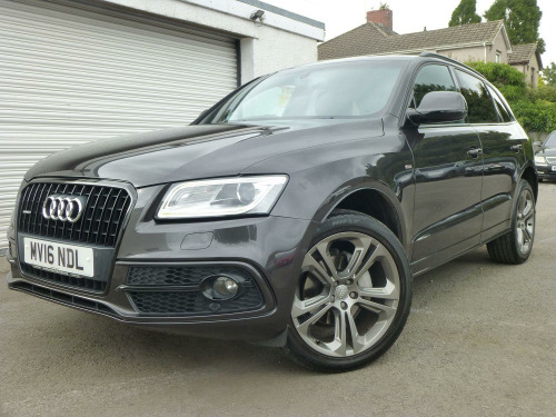 Audi Q5  2.0 TDI 190 BHP QUATTRO S LINE PLUS S-TRONIC EURO6 ULEZ COMPLIANT SUV