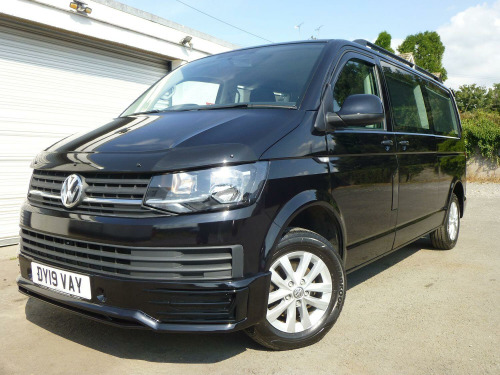 Volkswagen Transporter  LWB T32 2.0 TDI S BMT 8 SEATER SHUTTLE NO VAT EURO6 ULEZ COMPLIANT
