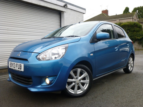 Mitsubishi Mirage  1.2 SERIES 3 5DR 44309 MILES FSH £20 R/TAX EURO5 ULEZ