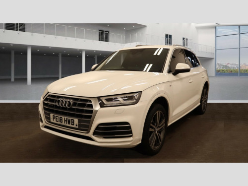 Audi Q5  NEW SHAPE 2.0 TDI 187 BHP QUATTRO S LINE+ 7SPD S-TRONIC EURO6 ULEZ SUV