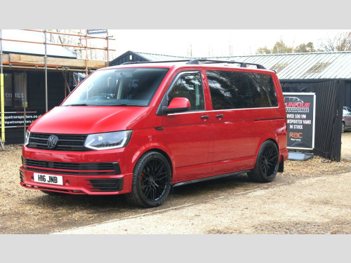 Volkswagen Transporter Shuttle  T6 SE 9 SEAT SWB  SPORTLINE STYLE NO VAT