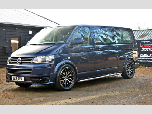 Volkswagen Transporter  SHUTTLE 9 SEATER LWB T5.1 DSG 140 BHP 2.0 TD T30 SE SPORTLINE STYLING