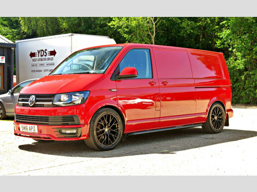 Volkswagen Transporter  T6 140HP 4 MOTION HIGHLINE LWB NO VAT TAILGATE