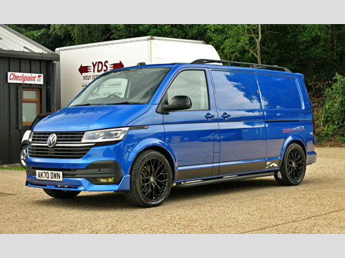 Volkswagen Transporter  T6.1 150HP DSG HIGHLINE LWB TAILGATE SPORLTINE