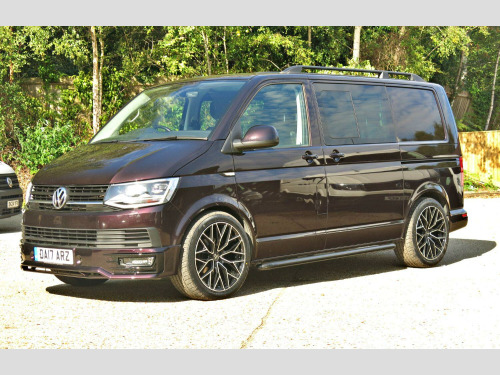 Volkswagen Transporter  T6 150HP HIGHLINE SWB SPORTLINE TAILGATE NO VAT  BLACKBERRY
