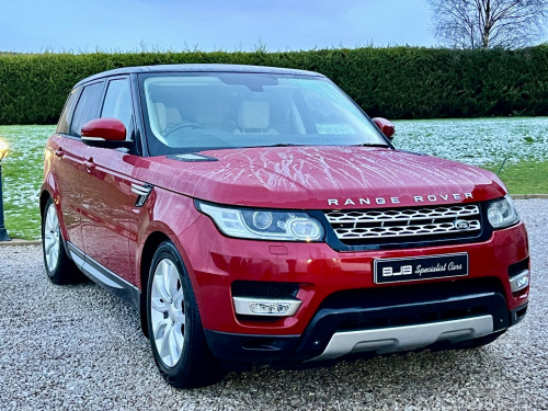 Land Rover Range Rover Sport  *New Arrival* 3.0 SDV6 HSE 8 Spd. Firenze Red Pearl, Ivory & Ebony Leather, 