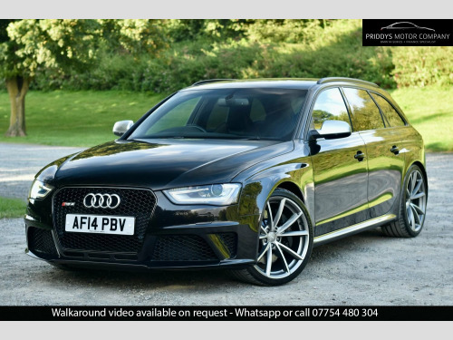 Audi RS4 Saloon  4.2 FSI V8 - 3 OWNER EXAMPLE - FASH-10 STAMPS - SPORTS PACKAGE -  THIS IS A