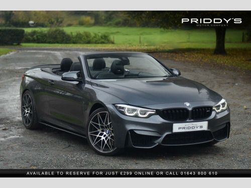 BMW M4  3.0 M4 Convertible Competition Package | HUD+NECKWARMER+HEATED WHEEL+HEATED