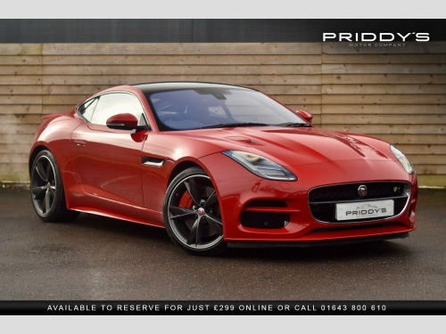 Jaguar F-TYPE  5.0 V8 R|HEATED+COOLED SEATS|PAN-ROOF|HEATED STEERING WHEEL|MERIDIAN SOUND|