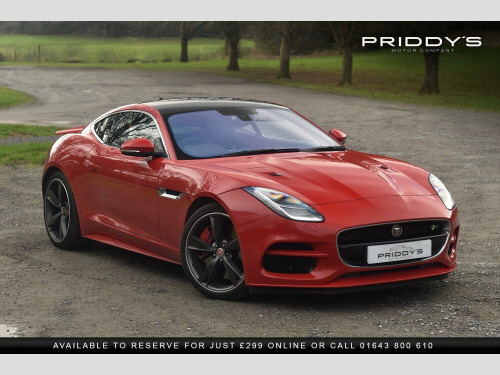 Jaguar F-TYPE  5.0 V8 R|HEATED+COOLED SEATS|PAN-ROOF|HEATED STEERING WHEEL|MERIDIAN SOUND|