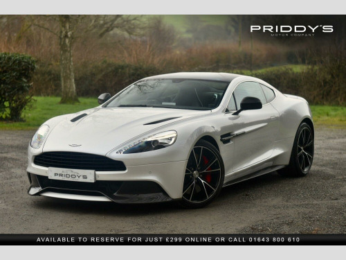 Aston Martin Vanquish  6.0 V12 - CARBON EXTERIOR|HEATED SEATS|LOVELY IN WHITE|WHAT A MACHINE