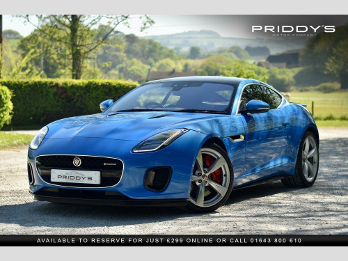 Jaguar F-TYPE  2.0 i R-Dynamic|LOOKS STUNNING IN ATHENA BLUE|MAIN DEALER SERVICE PORTFOLIO