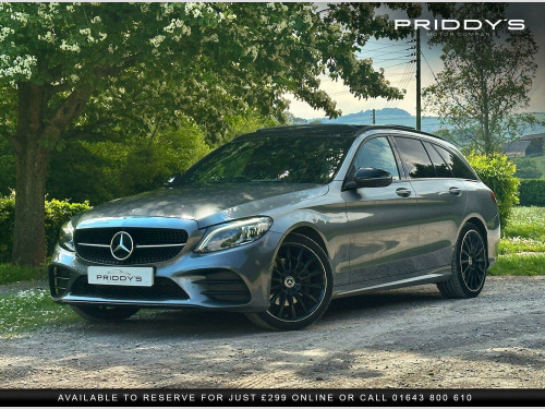 Mercedes-Benz C-Class C200 1.5 C200 MHEV AMG Line Night Edition|PAN ROOF|BURMEISTER SOUND SYSTEM|MEMOR