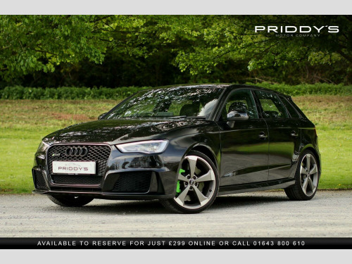 Audi RS3  2.5 TFSI|ENTHUSIAST OWNED|10 STAMP SERVICE PORTFOLIO|ABSOLUTELY STUNNING CO