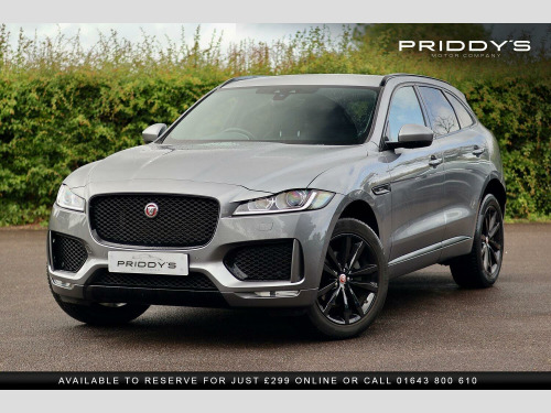 Jaguar F-PACE  2.0 D180 Chequered Flag + Fixed Panormaic roof + Heated steering wheel + Me