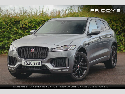 Jaguar F-PACE  2.0 D180 Chequered Flag + Fixed Panormaic roof + Heated steering wheel + Me