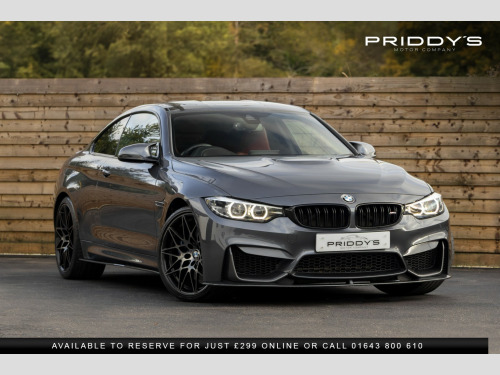 BMW M4  3.0 M4 Coupe Competition Package - Sakhir orange full merino leather - HK S