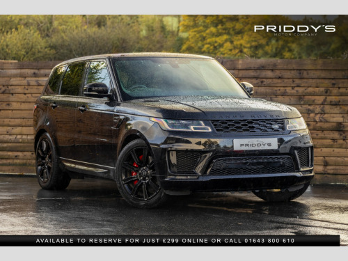 Land Rover Range Rover Sport  2.0 P400e 13.1kWh HSE Dynamic Black - Panoramic roof - Heated wheel - Front