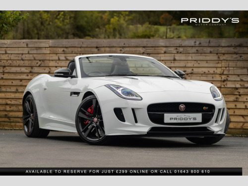 Jaguar F-TYPE  3.0 V6 S - Heated wheel - Memory seats - R Design buckets - AX66