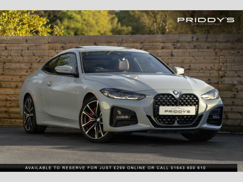 BMW 4 Series  2.0 420d M Sport Coupe - M Sport Pro, individual lights, Vernasca leather - 