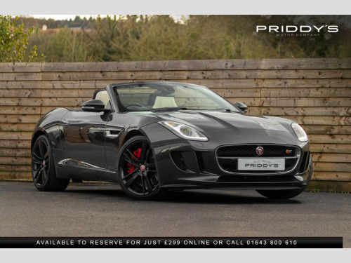 Jaguar F-TYPE  3.0 V6 S - R Dynamic seats and two tone leather - 9 stamps - MF16