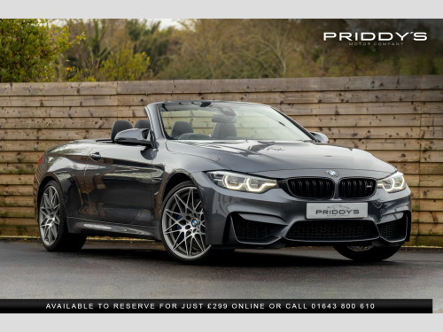 BMW M4  3.0 M4 Convertible Competition Package - Drives like new. Full Main Dealer  