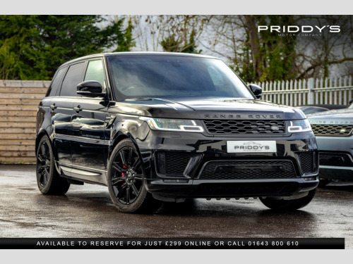 Land Rover Range Rover Sport  2.0 P400e 13.1kWh HSE Dynamic Black - Panoramic roof - Heated wheel - Merid 