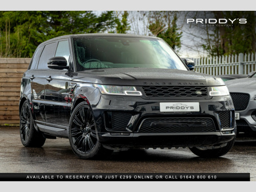 Land Rover Range Rover Sport  3.0 D300 MHEV HSE Dynamic Black - Only one owner from new, Panoramic roof a 