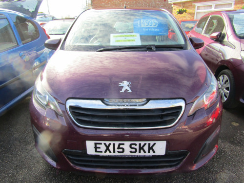 Peugeot 108  1.0 VTi Active One Former Keeper, Only 43000mls, Service History + Full Ser 