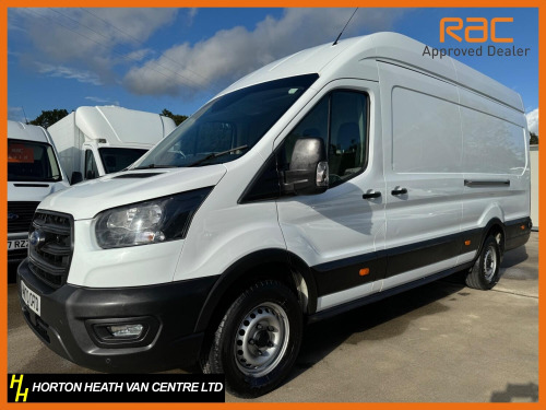 Ford Transit  2.0 130BHP 350 XLWB HIGH ROOF LEADER-RARE AC-HEATED SCRN-PARK SENS-