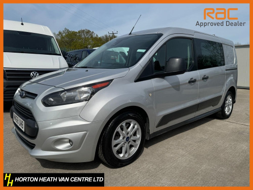 Ford Transit Connect  1.5 TDCI 230 120BHP 5 SEAT CREW-AUTO-FULLY LOADED-SILVER