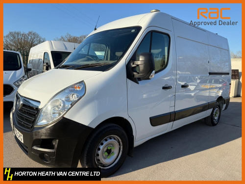 Vauxhall Movano  2.3CDTi 130BHP EU6 MWB-AC-E PACK-PARK SENS-BLUETH-RACKING