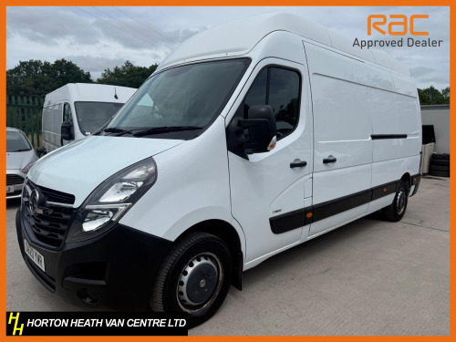 Vauxhall Movano  2.3CDTi 135BHP LWB HIGH ROOF L3H3-REV CAM-HEAT SCRN-E PACK-WINCH