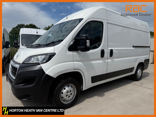 Peugeot Boxer  2.2BLUEHDi 140BHP 335 PROFESSIONAL MWB-AC-SAT NAV-PARK SENS-CRUISE
