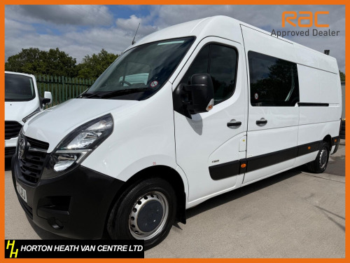 Vauxhall Movano  2.3CDTi 135BHP LWB-REAR SEAT-AC-SAT NAV-PARKPILOT-CRUISE-ONBOARD POWER