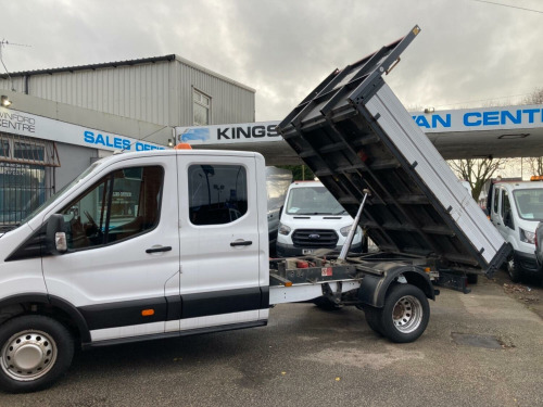 Ford Transit  2.0 350 EcoBlue Leader, Double Cab Tipper
