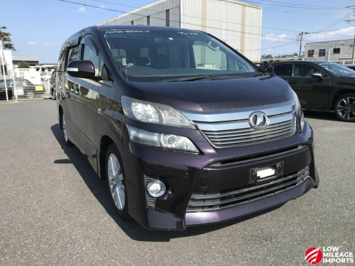 Toyota Vellfire  2.4Z G Edition Twin Sunroofs Full black leather