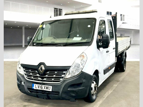 Renault Master  Ulez Compliant  2.3 Tipper Double Cab RWD LL35TW dCi 125 Business