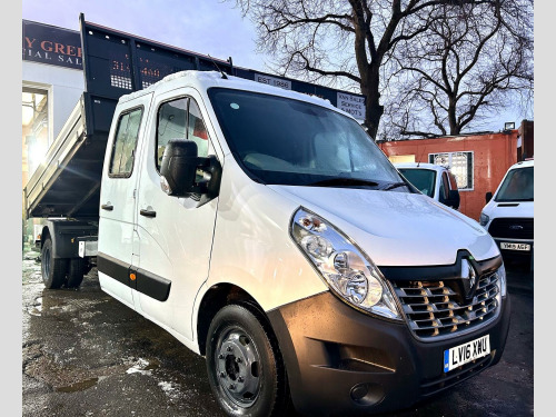 Renault Master  Ulez Compliant  2.3 Tipper Double Cab RWD LL35TW dCi 125 Business