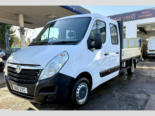 Vauxhall Movano  DROPSIDE DOUBLE CAB 2.3 CDTi 3500 BiTurbo 