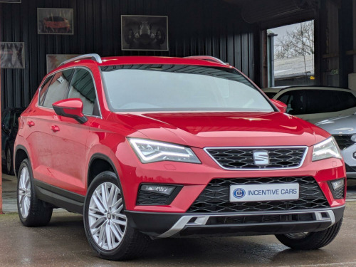 SEAT Ateca  2.0 TDI XCELLENCE 4Drive. 2 OWNERS. BIG SPEC. HEATED LEATHER. SAT NAV. SERV